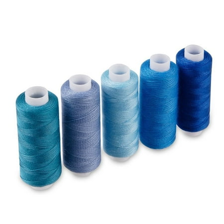 Beige Easytoy Sewing Machine Thread,2300 Yards Sewing Thread Spools High Strength Sewing Thread for Machine Sewing and Hand Sewing